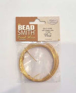 The Bead Smith Bead Wire (Gold) - 18 Gauge