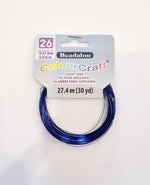 Beadalon ColourCraft Wire (Dark Blue) - 20 Gauge