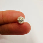 925 Sterling Silver Ball Bead 8mm - 1pc - Beadsy Beads