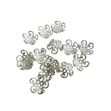 925 Sterling Silver Bead Cap 10mm - 1pc - Beadsy Beads