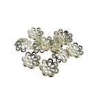 925 Sterling Silver Bead Cap 13mm - 1pc - Beadsy Beads