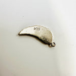 925 Sterling Silver Charm Angel wing - 1pc - Beadsy Beads