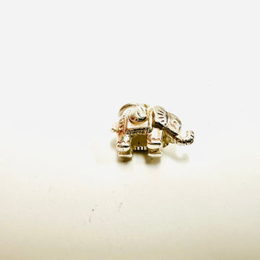 925 Sterling Silver Charm Elephant - 1pc - Beadsy Beads