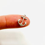 925 Sterling Silver Charms Anchor - 1pc - Beadsy Beads