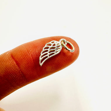 925 Sterling Silver Charms Wing - 1pc - Beadsy Beads