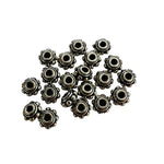 925 Sterling Silver Flower Spacer 7mm - 1pc - Beadsy Beads