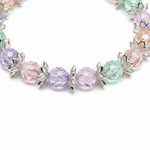 925 Sterling Silver Flower Spacer Bead Cap 9mm- 1pc - Beadsy Beads