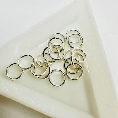925 Sterling Silver Jump Ring 9mm - 1pc - Beadsy Beads