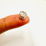 925 Sterling Silver Spacer Bead 6mm - 1pc - Beadsy Beads