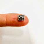 925 Sterling Silver Tube Bead 6mm- 1pc - Beadsy Beads