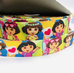 Grosgrain Ribbon Children Character Dora The Explorer 25mm
