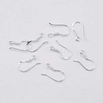 925 Sterling Silver Ear Hooks 10 pairs