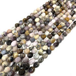 Purple Sage Opal Potato Tumbled Gemstones Beads 10*12mm -15" Strand