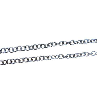 Nickel Free Silver Chain - Chain Link - 1 Metre
