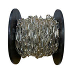 Nickel Free Silver Chain -Rectangular Chain Link - 1 Metre