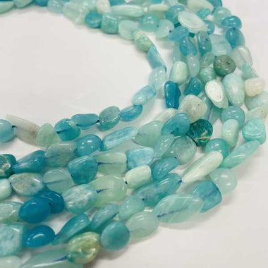 Amazonite Nugget 8mm Strand