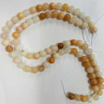 Pink Aventurine  Round Bead 15 inch strand Choose