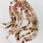 Cherry Quartz  Round Crystal Bead Strand 15 inch 8mm