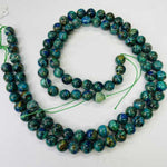 Azurite Round Crystal 8mm Bead 15 inch strand