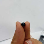 ''AAA'' Sapphire Crystal  Round Gemstones Beads 6mm ( 2pcs )