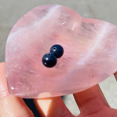 ''AAA'' Sapphire Crystal  Round Gemstone Bead 8-9mm EACH
