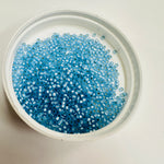 Japanese Delica Seed Beads sz11 / DB628 Silver lined Light Aqua- 10 grams