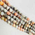 RARE! PINK Botswana Agate Round Gemstone Beads 8mm - | Comforting Energies and Inner Stability - 23 pcs