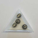 925 Indian Sterling Silver Spacer 13mm - 6pcs