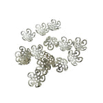 925 Sterling Silver  Bead Cap - 1pc