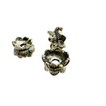 925 Sterling Silver  Spacer Bead Flower  - 1pc