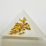 Gold Vermeil - Clam Shell - each
