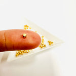 Gold Vermeil - Filler Cube - each