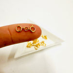 Gold Vermeil - Bold Clasp - each