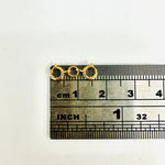 Gold Vermeil - Bold Clasp - each