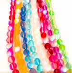 Multi Colour Mystic Aura Quartz Loose Beads Gemstone 8mm