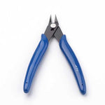 Carbon Steel Jewelry Pliers for Jewelry Making Supplies, Flush Cutter, Shear, Polishing, Medium Blue