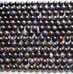 RARE! Pain Reliever Immune booster Sugilite Crystal Gemstone Beads Round 8mm