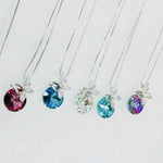 Swarovski Pendant Butterfly Round 12mm Multicolour