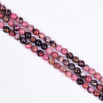 Red Rhodonite - Loose Gemstone Beads 8mm -30pcs