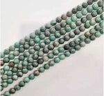 Turquoise Agate Round Gemstone Beads 8mm - 15.5" Strand | Embrace Spiritual Healing and Inner Wisdom
