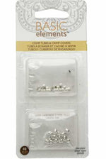 Bead Smith Basic Elements - French Crimp Set - Silver Plated