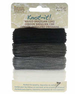 The Bead Smith Knot-it! Waxed Cord - 4 x 13.7m