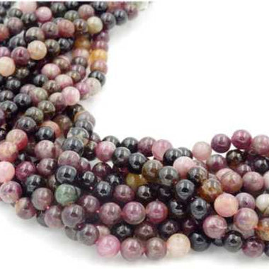 Tourmaline grade "AAA" Loose Gemstone Beads 20pcs