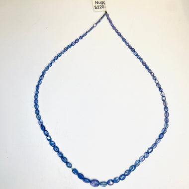 “AAA” High Quality Tanzanite Crystal Nugget Gemstones Beads 3.5mm - 15.5" Strand - Beadsy Beads