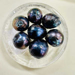 “AAA” Natural Freshwater Pearls Baroque Beads 14 – 15mm (each) | Elegance and Purity in Peacock Blue - Beadsy Beads