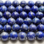 Authentic Best Quality Lapis Lazuli - Loose Gemstone Beads - 15.5 inches - Beadsy Beads