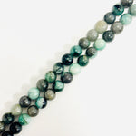 Authentic Emerald Round Crystal Gemstones Beads 8mm -15.5" Strand - Beadsy Beads