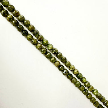 Authentic Peridot Round Crystal Beads 6mm - 15.5 Inches Strands - Beadsy Beads