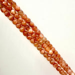 Authentic Sunstone Round Crystal Gemstone Beads 7mm "AAA'' - 15.5" Strand - Beadsy Beads