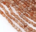 Authentic Sunstone Small Nugget Gemstone Beads - 15.5" Strand - Beadsy Beads